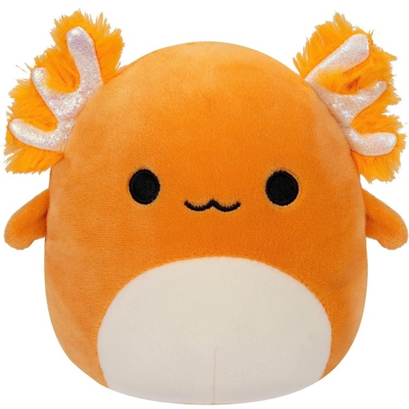 🆕 Squishmallow 5” Collectible Orange Axolotl Nico Sea Life Squishy Ocean Plush - Picture 6 of 7